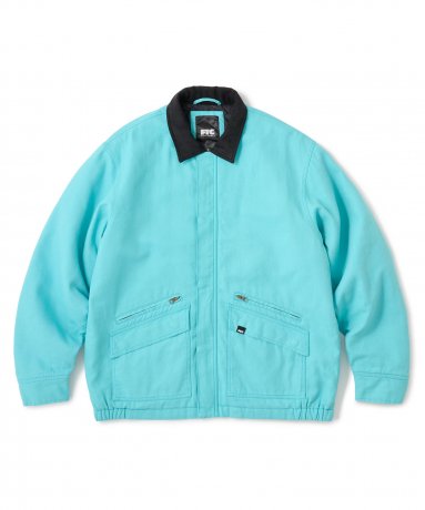 FTC / WASHED CANVAS FIELD JACKET (TURQUOISE)