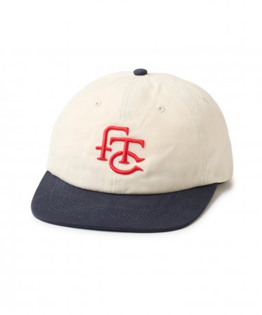 FTC / BB LOGO 6 PANEL CAP (OFF WHITE)