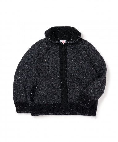 SON OF THE CHEESE / 27 COWICHAN SWEATER (BLACK)