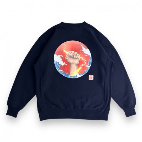  / INAZUMA SWEAT [NAVY]