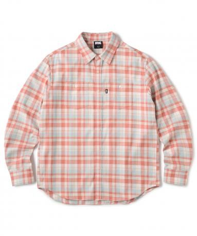 FTC / BRUSHED PLAID NEL SHIRT (RED)