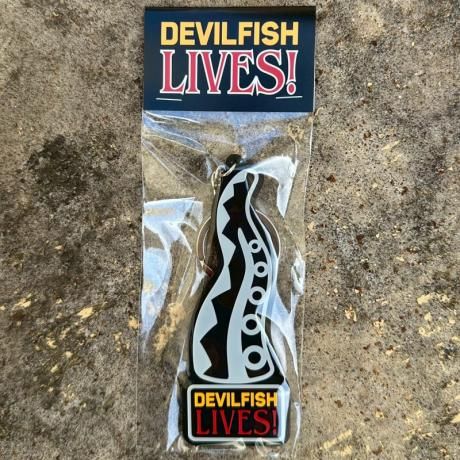 DF.SQEZ / DEVILFISH LIVES2 rubber key holder