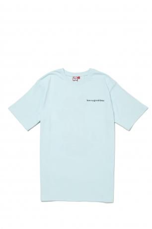 have a good time / POPPY LOGO S/S TEE (WATER BLUE)
