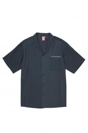 have a good time / CYCLING LOGO OPEN COLLAR S/S SHIRT (INK BLUE)