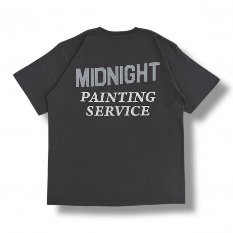 MIDNIGHT PAINTING SERVICE LOGO [Sumikuro x Silver & Reflector]