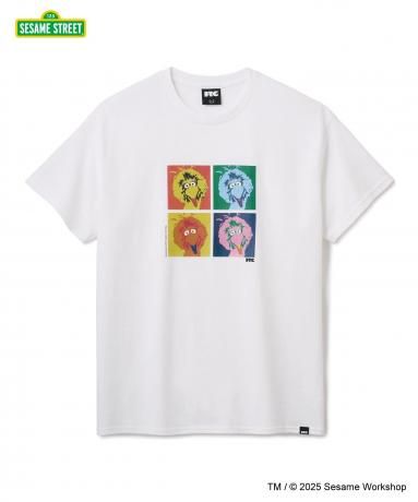 FTC / SESAME STREET / BIG BIRD TEE (WHITE)