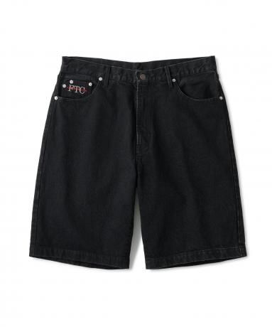 FTC / DENIM SHORT (BLACK)