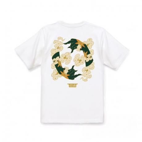 RUTSUBO / Ȭŷ S/S T-SHIRTS LOW MOROMI (WHITE)