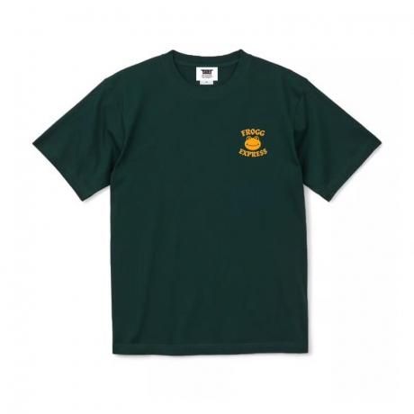 RUTSUBO / FROG EXPRESS S/S T-SHIRTS (MOSS GREEN)