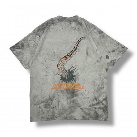 MIDNIGHT PAINTING SERVICE / Aliens s/s Ts  [Black_tie-dye]