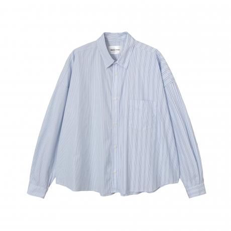 MAGIC STICK / 2 Face Dress Shirt v2 (BLUE STRIPES)