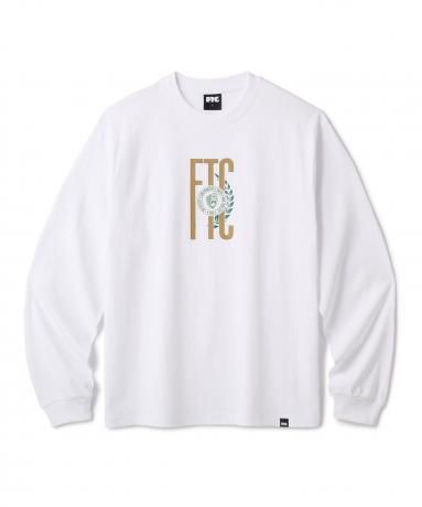 FTC / YEARBOOK L/S TEE (WHITE)