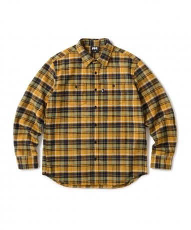 FTC / HEAVY PLAID NEL SHIRT (YELLOW)