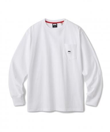 FTC / POCKET L/S TEE (WHITE)
