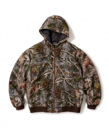 FTC / WASHED CANVAS HOODED JACKET (CAMO)