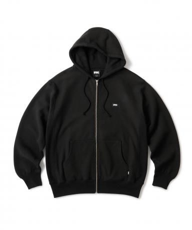 FTC / SMALL BOX LOGO ZIP UP HOODY (BLACK)