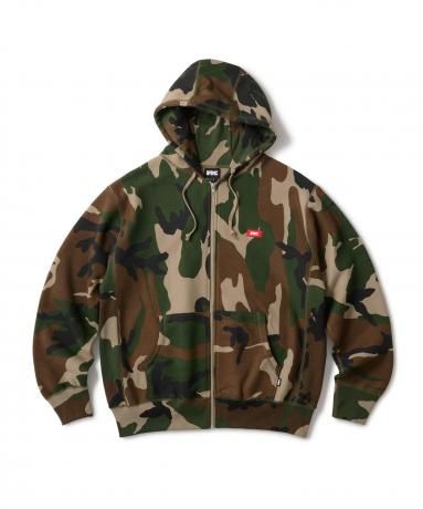 FTC / SMALL BOX LOGO ZIP UP HOODY (CAMO)