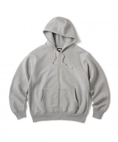 FTC / SMALL BOX LOGO ZIP UP HOODY (GRAY)