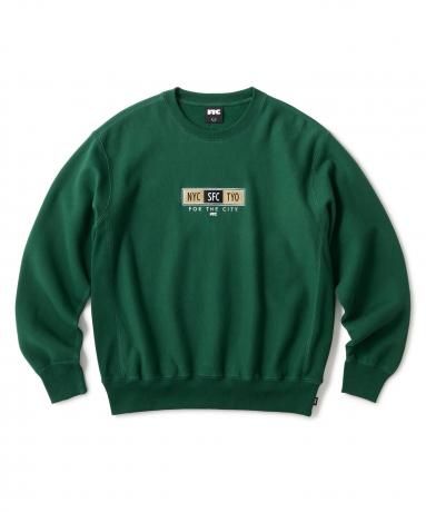 FTC / BIG CITY CREW NECK (GREEN)