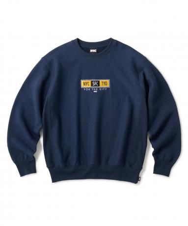 FTC / BIG CITY CREW NECK (NAVY)
