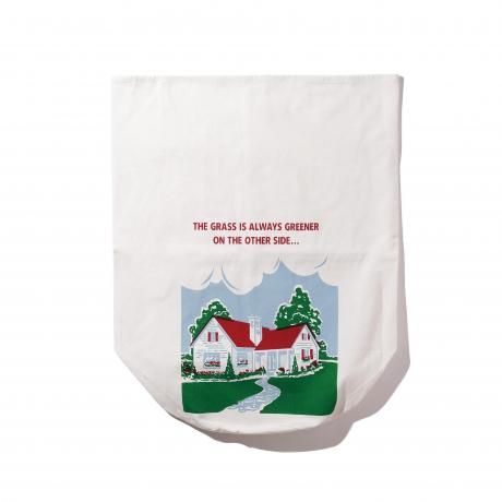 HELLA GREEN / House Laundry Bag (WHITE)