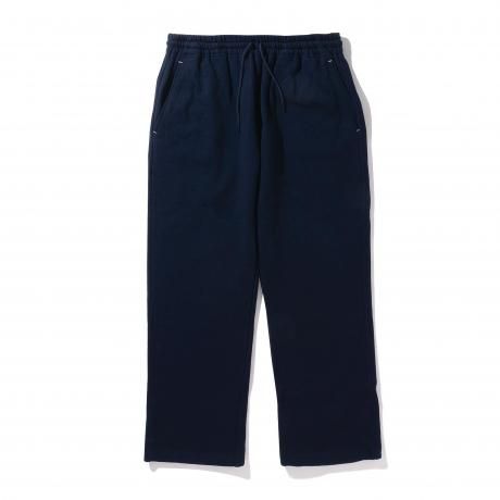 HELLA GREEN / Wide Sweat pants (NAVY)
