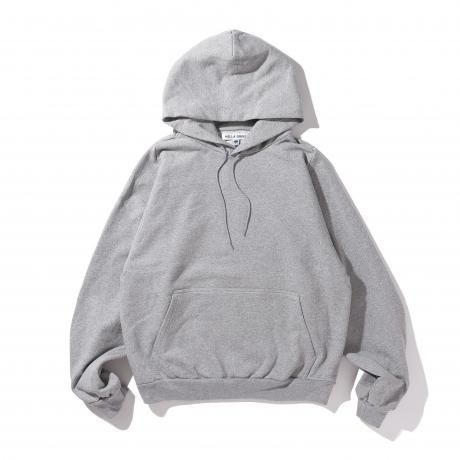 HELLA GREEN / Semi raglan Hoodie (GRAY)
