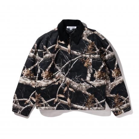HELLA GREEN / Cheese Camo Jacket (BLACK)