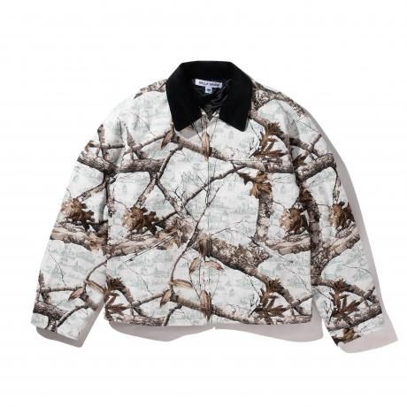 HELLA GREEN / Cheese Camo Jacket (WHITE)
