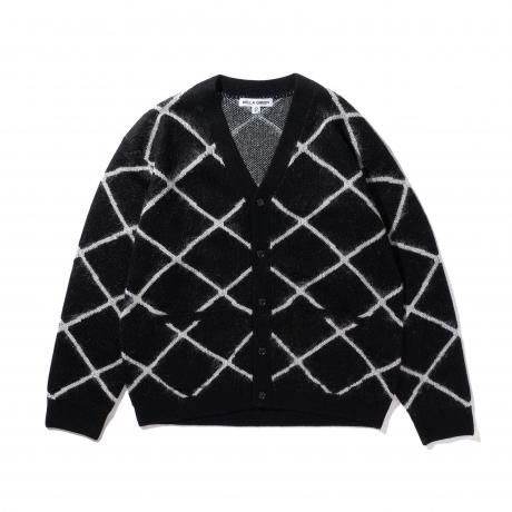 HELLA GREEN / Concorde Knit Cardigan (BLACK)