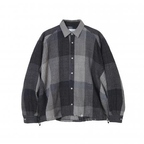 MAGIC STICK / Draperie Nel Shirt (GREY)
