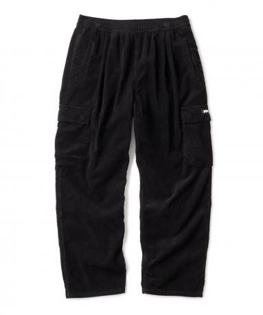 FTC / CORDUROY CARGO PANT (BLACK)