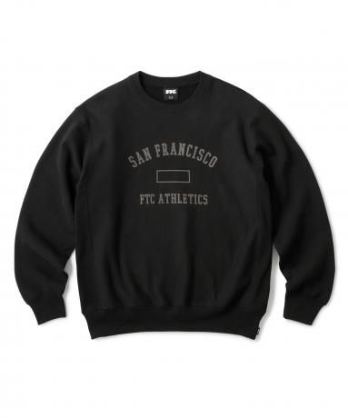 FTC / SF ATHLETICS CREW NECK (BLACK)