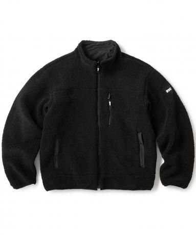 FTC / SHERPA FLEECE REVERSIBLE JACKET (BLACK)