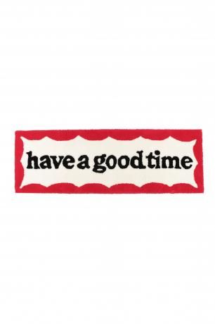 have a good time / SIDE FRAME RUG