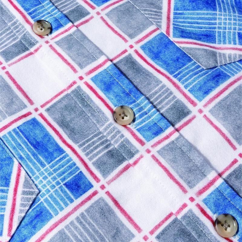 Hand drawn Check Shirts | HELLA GREEN | SQUASH