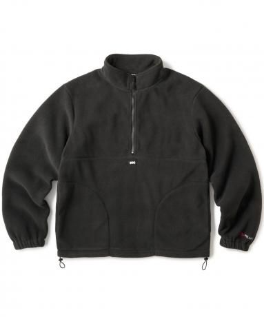 FTC / POLARTEC® FLEECE HALF ZIP PULLOVER (BLACK)