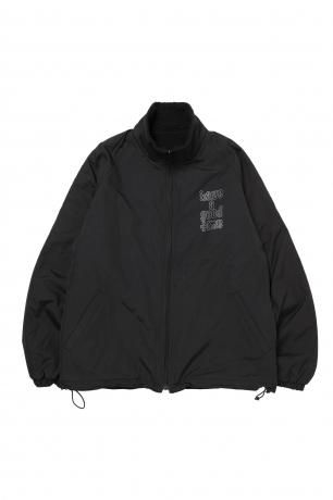 have a good time / PLAYBALL LOGO REVERSIBLE BOA JACKET (BLACK)
