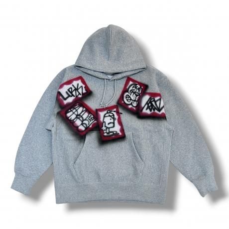 MADDOG x LURK x BNZ / Air brush hoodie #2