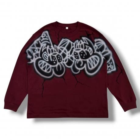 MADDOG x BNZ  / Air brush  pocket Ls Ts #2