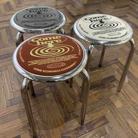 HOME ECONOMICS EXPERIMENT / STOOL Come here