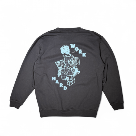 RUTSUBO / WORKHARD ɬŻ CREW SWEAT YU SUDA (SUMI)