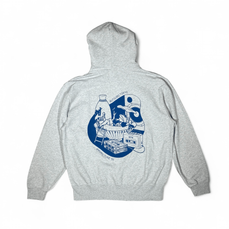 RUTSUBO / IPPUKU TUNE 95 PULLOVER PARKA (ASH GRAY)