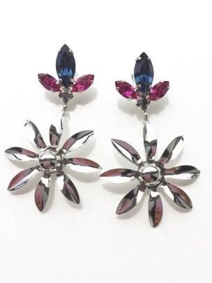 マーガレットビジューピアス(イヤリング) SET