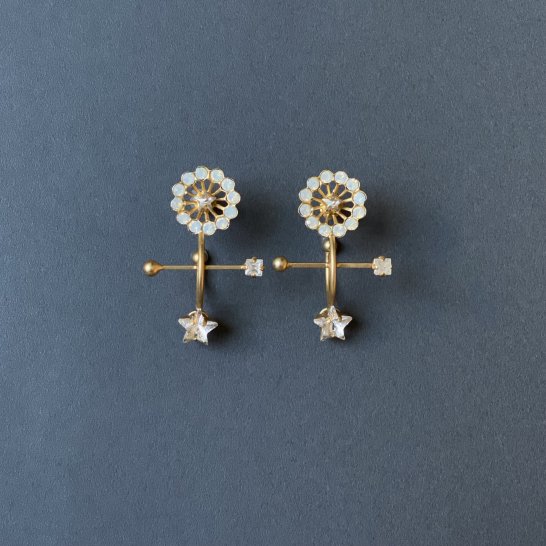  strong wheel pierces (earrings) gold