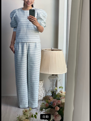 TWEEDセットアップ ホワイト