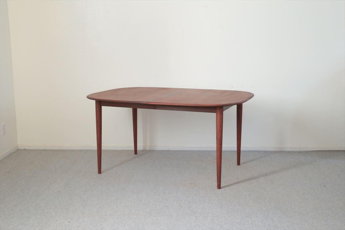 楕円テーブル（ローズウッド・エクステンション・中板2枚）/149