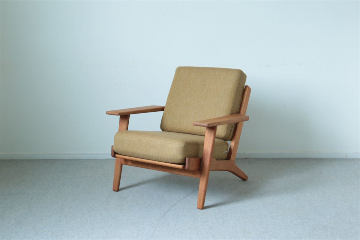 Hans J.Wegnerハンス・J・ウェグナー/ソファ「GE290」(オーク・YE)/デンマーク家具/K201-57 -  北欧アンティークとデンマーク家具の店：ハミングジョー