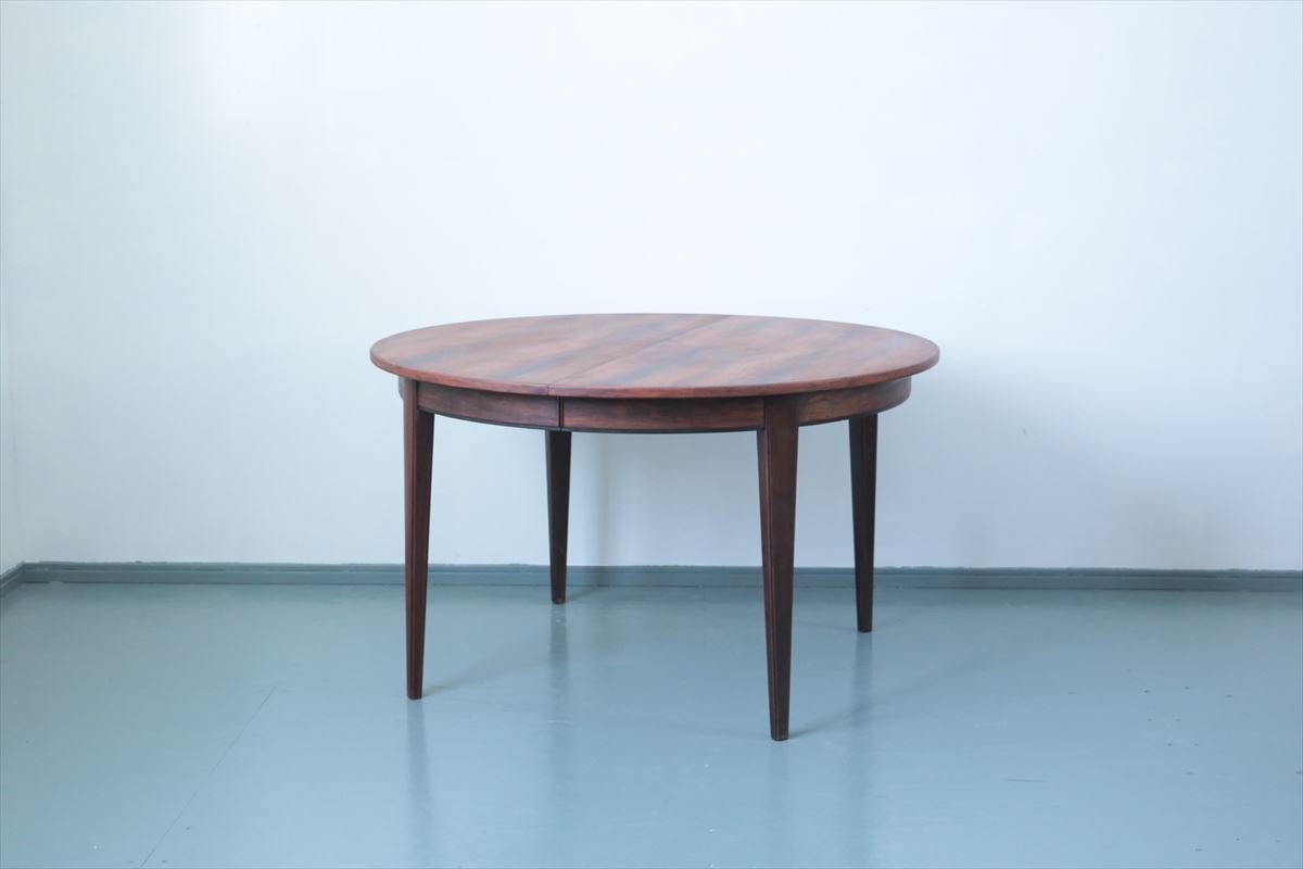 Omann Jun/丸テーブル（ローズウッド・エクステンション）/121×121