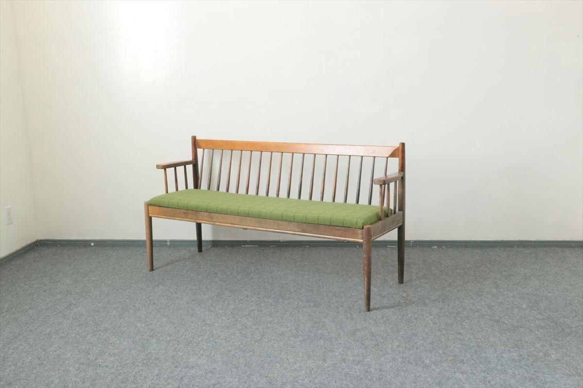 ベンチ(BR)/スウェーデン家具/A211-48 - 北欧アンティークと ベンチ(BR)/スウェーデン家具/A211-48 - 北欧アンティークと